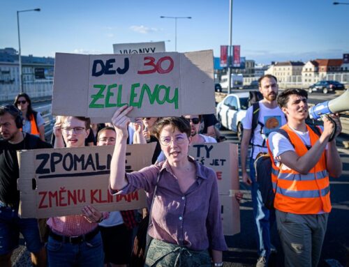 Petice za zklidnění automobilové dopravy v Praze